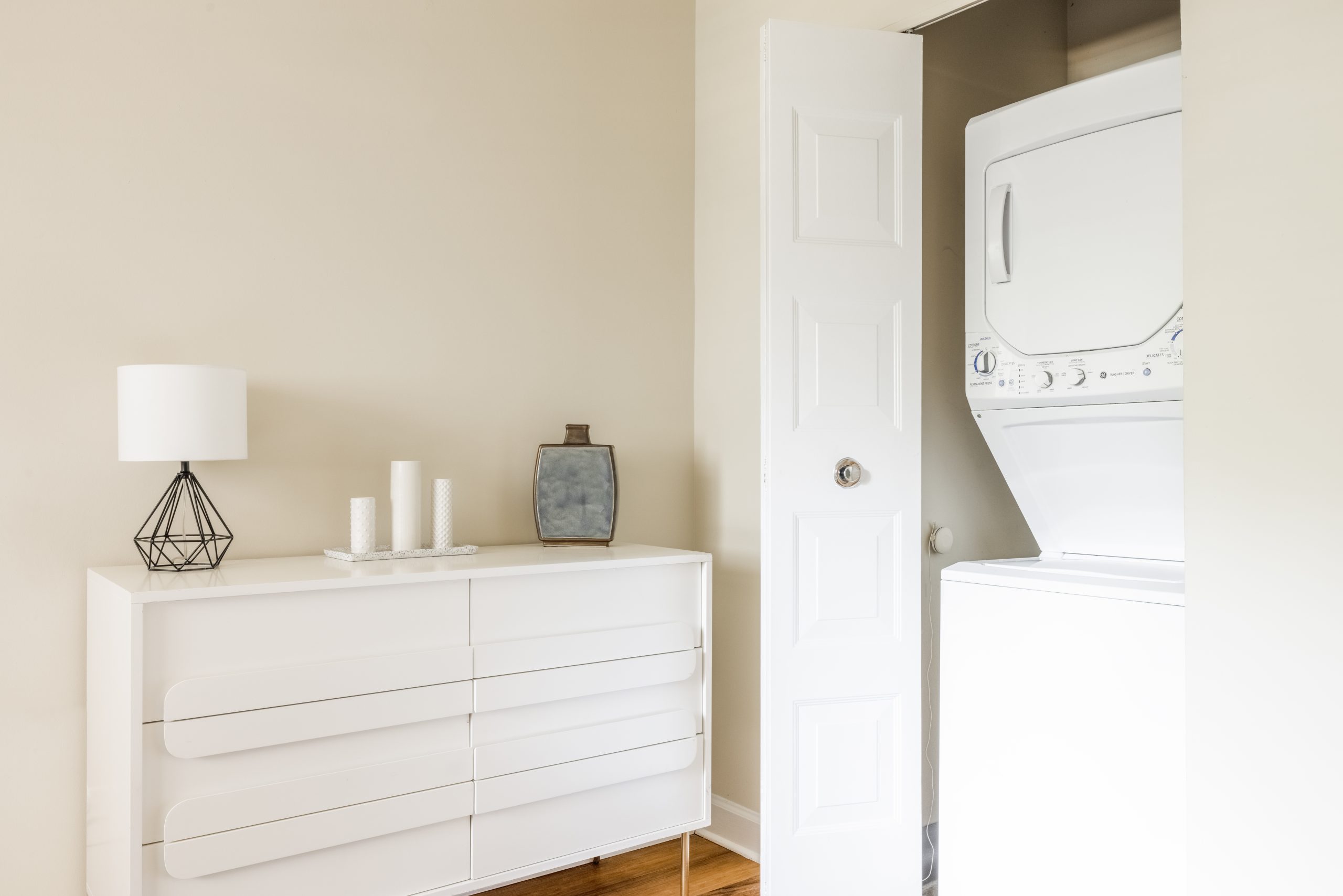Washer and dryer